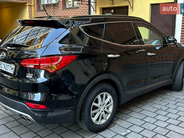 Чорний Хендай Санта Фе, об'ємом двигуна 2 л та пробігом 126 тис. км за 17500 $, фото 5 на Automoto.ua