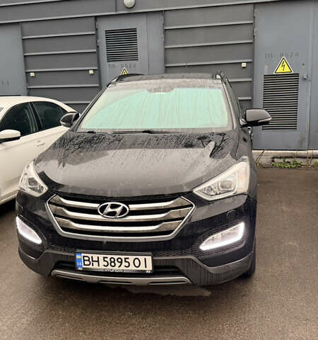 Черный Хендай Санта Фе, объемом двигателя 2.2 л и пробегом 155 тыс. км за 18499 $, фото 2 на Automoto.ua