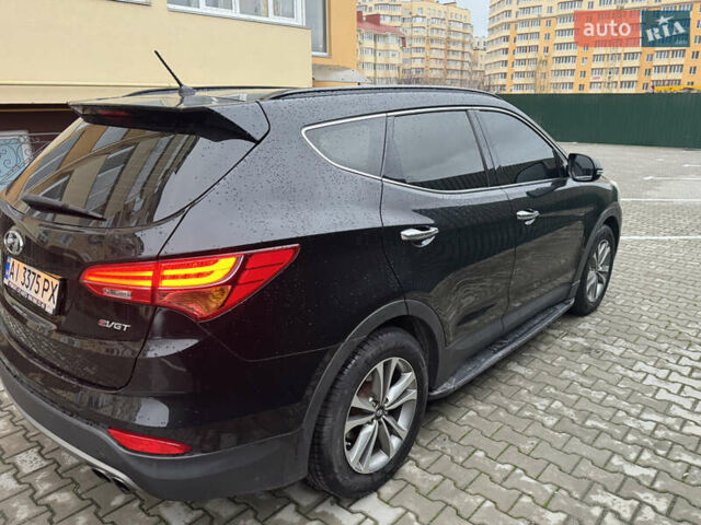 Черный Хендай Санта Фе, объемом двигателя 2 л и пробегом 180 тыс. км за 18200 $, фото 5 на Automoto.ua