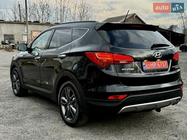 Черный Хендай Санта Фе, объемом двигателя 2.2 л и пробегом 129 тыс. км за 21877 $, фото 6 на Automoto.ua