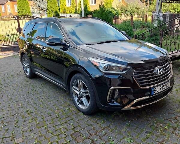 Черный Хендай Санта Фе, объемом двигателя 3.34 л и пробегом 120 тыс. км за 18300 $, фото 11 на Automoto.ua