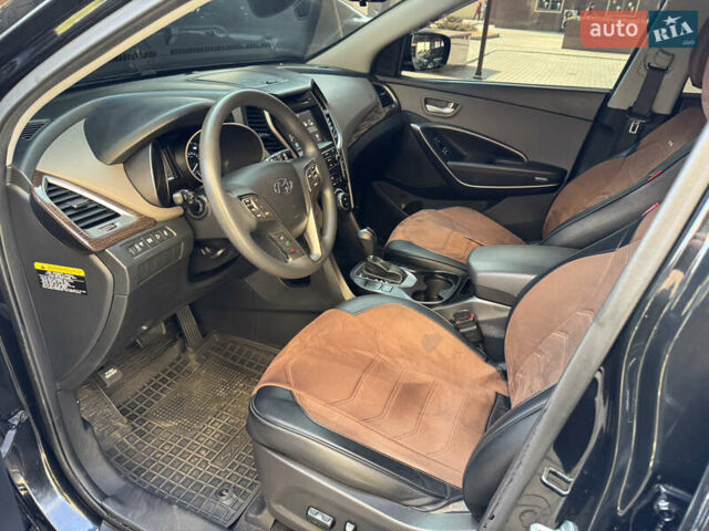 Чорний Хендай Санта Фе, об'ємом двигуна 2.4 л та пробігом 150 тис. км за 14500 $, фото 14 на Automoto.ua