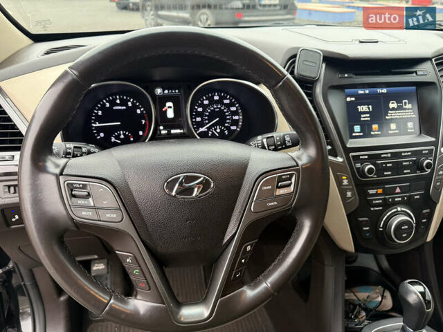 Черный Хендай Санта Фе, объемом двигателя 2.36 л и пробегом 128 тыс. км за 15700 $, фото 24 на Automoto.ua
