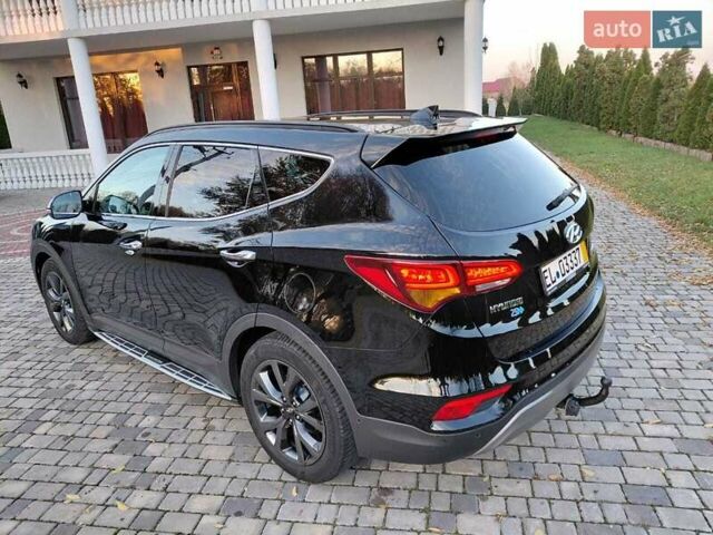Черный Хендай Санта Фе, объемом двигателя 2.2 л и пробегом 168 тыс. км за 22700 $, фото 7 на Automoto.ua