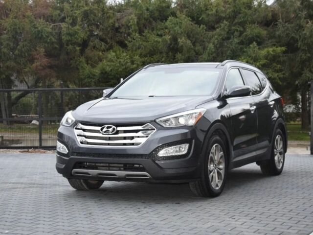 Черный Хендай Санта Фе, объемом двигателя 2 л и пробегом 120 тыс. км за 12000 $, фото 1 на Automoto.ua
