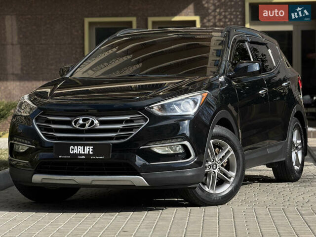 Чорний Хендай Санта Фе, об'ємом двигуна 2.4 л та пробігом 150 тис. км за 14500 $, фото 2 на Automoto.ua