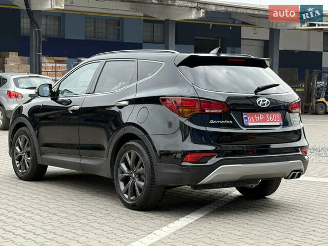Черный Хендай Санта Фе, объемом двигателя 2.2 л и пробегом 190 тыс. км за 21650 $, фото 12 на Automoto.ua