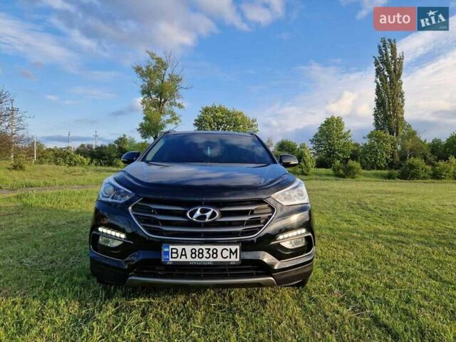 Чорний Хендай Санта Фе, об'ємом двигуна 2.2 л та пробігом 110 тис. км за 23000 $, фото 1 на Automoto.ua