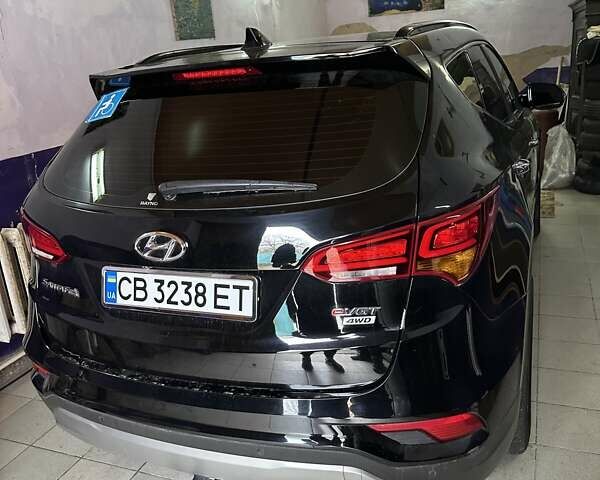 Чорний Хендай Санта Фе, об'ємом двигуна 2.2 л та пробігом 87 тис. км за 21500 $, фото 2 на Automoto.ua