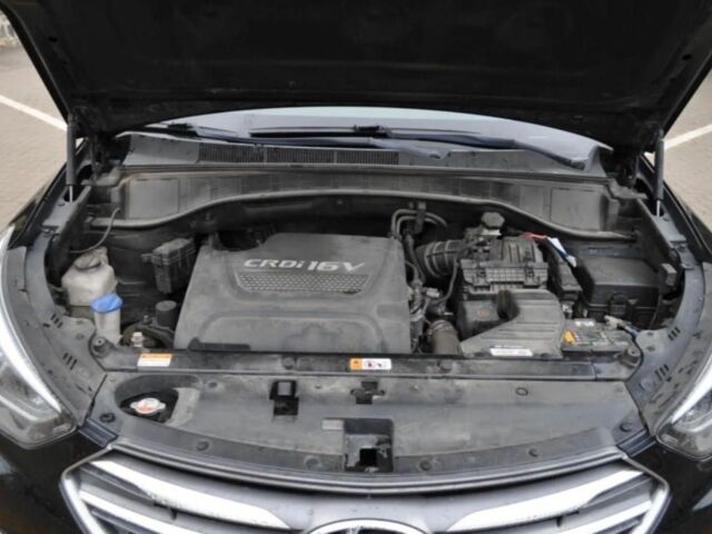 Черный Хендай Санта Фе, объемом двигателя 2 л и пробегом 100 тыс. км за 8300 $, фото 11 на Automoto.ua