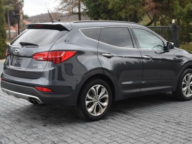 Черный Хендай Санта Фе, объемом двигателя 2 л и пробегом 120 тыс. км за 12000 $, фото 13 на Automoto.ua