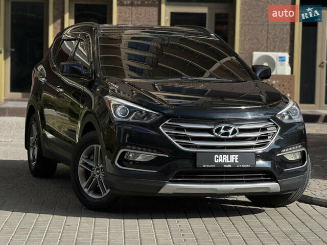 Чорний Хендай Санта Фе, об'ємом двигуна 2.4 л та пробігом 150 тис. км за 14500 $, фото 6 на Automoto.ua