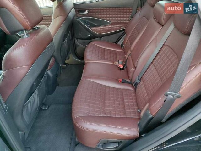 Черный Хендай Санта Фе, объемом двигателя 2.2 л и пробегом 168 тыс. км за 22700 $, фото 16 на Automoto.ua