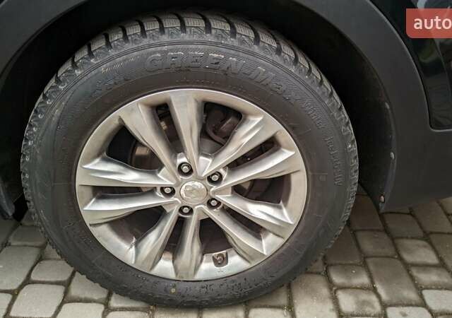 Черный Хендай Санта Фе, объемом двигателя 2 л и пробегом 200 тыс. км за 19500 $, фото 7 на Automoto.ua