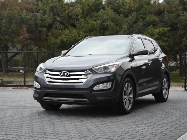 Черный Хендай Санта Фе, объемом двигателя 2 л и пробегом 120 тыс. км за 12000 $, фото 2 на Automoto.ua