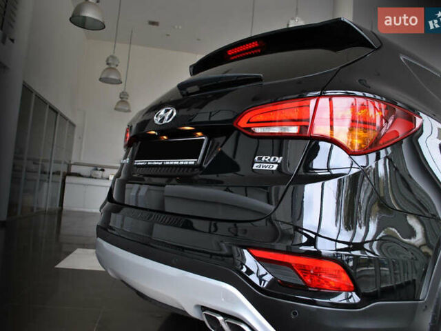 Черный Хендай Санта Фе, объемом двигателя 2.2 л и пробегом 130 тыс. км за 23500 $, фото 19 на Automoto.ua