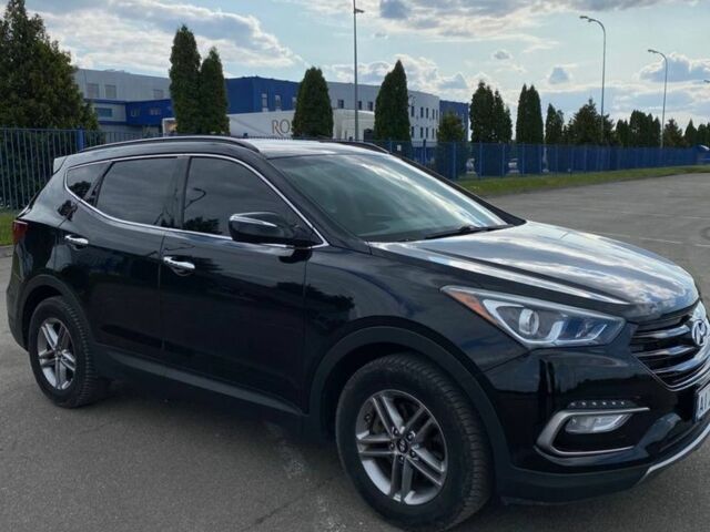 Черный Хендай Санта Фе, объемом двигателя 2.4 л и пробегом 220 тыс. км за 15600 $, фото 3 на Automoto.ua