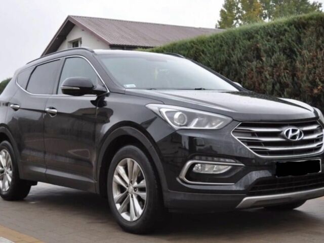 Черный Хендай Санта Фе, объемом двигателя 2 л и пробегом 100 тыс. км за 8300 $, фото 5 на Automoto.ua