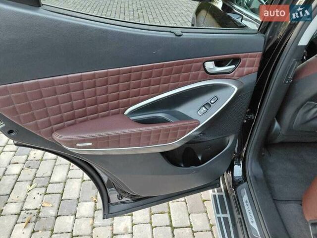 Черный Хендай Санта Фе, объемом двигателя 2.2 л и пробегом 168 тыс. км за 22700 $, фото 18 на Automoto.ua