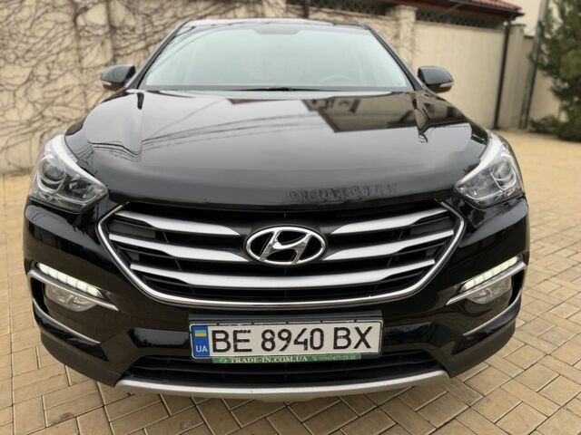 Черный Хендай Санта Фе, объемом двигателя 2.4 л и пробегом 141 тыс. км за 13699 $, фото 1 на Automoto.ua