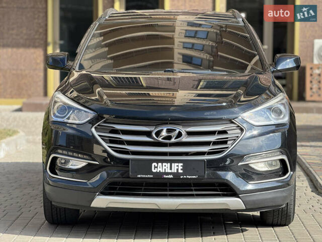 Чорний Хендай Санта Фе, об'ємом двигуна 2.4 л та пробігом 150 тис. км за 14500 $, фото 7 на Automoto.ua