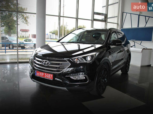 Черный Хендай Санта Фе, объемом двигателя 2.2 л и пробегом 130 тыс. км за 23500 $, фото 7 на Automoto.ua