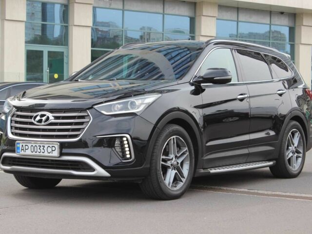 Черный Хендай Санта Фе, объемом двигателя 2.2 л и пробегом 115 тыс. км за 23999 $, фото 1 на Automoto.ua