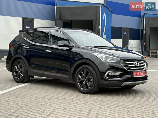 Черный Хендай Санта Фе, объемом двигателя 2.2 л и пробегом 190 тыс. км за 21650 $, фото 6 на Automoto.ua