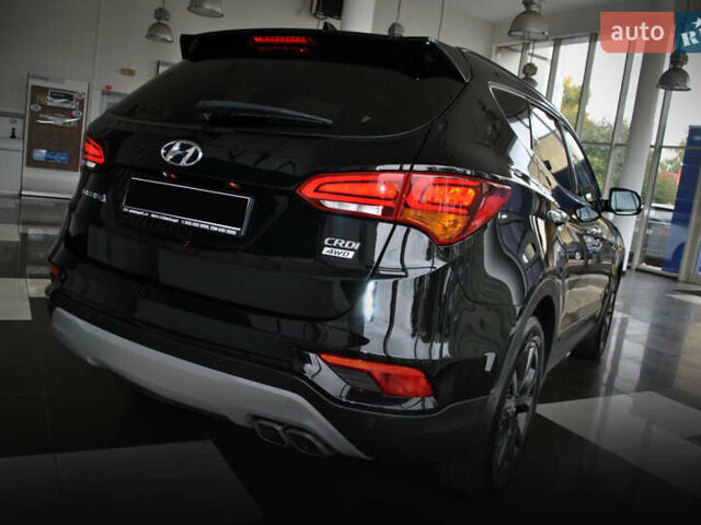 Черный Хендай Санта Фе, объемом двигателя 2.2 л и пробегом 130 тыс. км за 23500 $, фото 20 на Automoto.ua