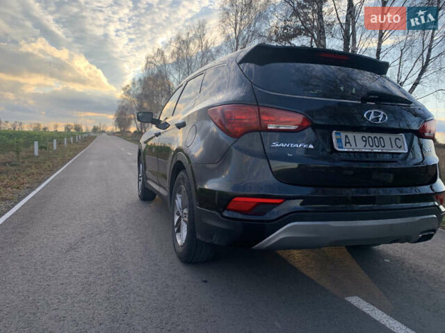 Черный Хендай Санта Фе, объемом двигателя 2.4 л и пробегом 296 тыс. км за 14750 $, фото 4 на Automoto.ua