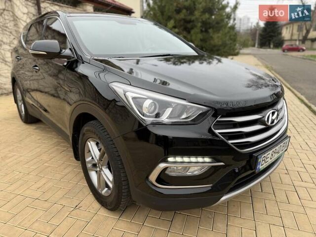 Черный Хендай Санта Фе, объемом двигателя 2.36 л и пробегом 141 тыс. км за 13699 $, фото 2 на Automoto.ua