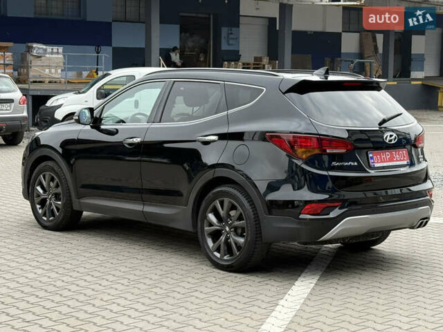 Черный Хендай Санта Фе, объемом двигателя 2.2 л и пробегом 190 тыс. км за 21650 $, фото 13 на Automoto.ua