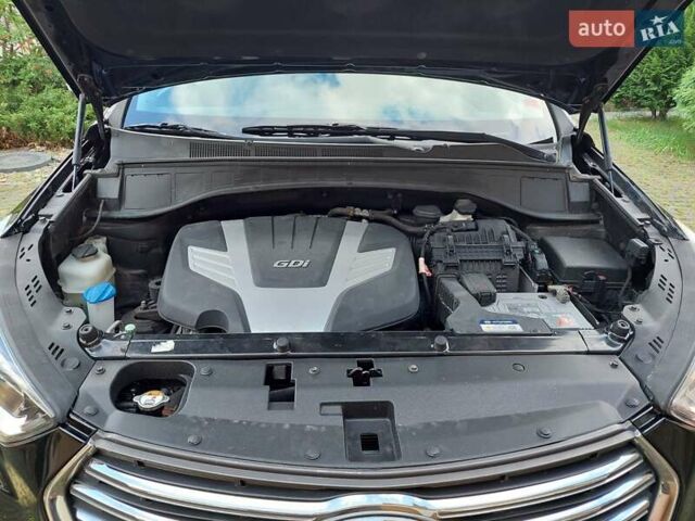 Черный Хендай Санта Фе, объемом двигателя 3.34 л и пробегом 120 тыс. км за 18300 $, фото 6 на Automoto.ua