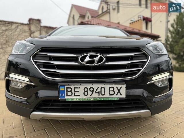 Черный Хендай Санта Фе, объемом двигателя 2.36 л и пробегом 141 тыс. км за 13699 $, фото 1 на Automoto.ua