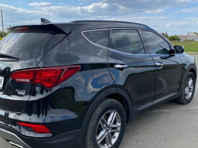 Черный Хендай Санта Фе, объемом двигателя 2.4 л и пробегом 220 тыс. км за 15600 $, фото 5 на Automoto.ua