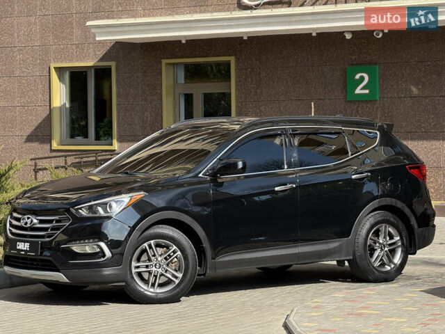 Чорний Хендай Санта Фе, об'ємом двигуна 2.4 л та пробігом 150 тис. км за 14500 $, фото 3 на Automoto.ua