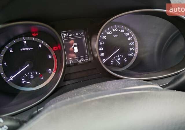 Черный Хендай Санта Фе, объемом двигателя 2 л и пробегом 200 тыс. км за 19500 $, фото 15 на Automoto.ua