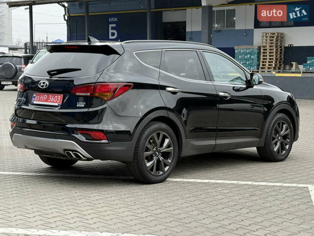 Черный Хендай Санта Фе, объемом двигателя 2.2 л и пробегом 190 тыс. км за 21650 $, фото 8 на Automoto.ua