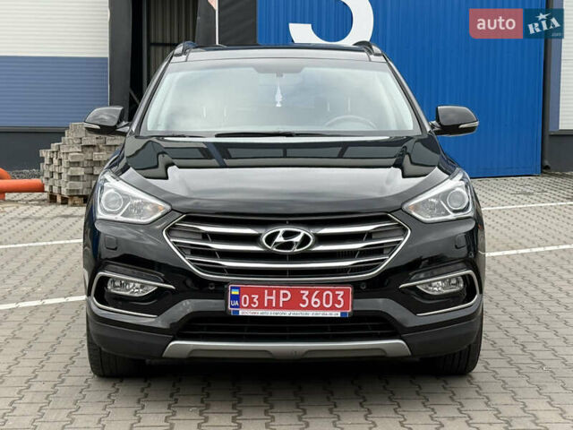 Черный Хендай Санта Фе, объемом двигателя 2.2 л и пробегом 190 тыс. км за 21650 $, фото 1 на Automoto.ua