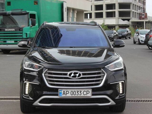 Черный Хендай Санта Фе, объемом двигателя 2.2 л и пробегом 115 тыс. км за 23999 $, фото 2 на Automoto.ua