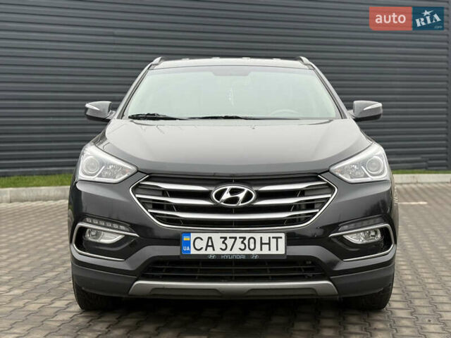 Черный Хендай Санта Фе, объемом двигателя 2.36 л и пробегом 128 тыс. км за 15700 $, фото 3 на Automoto.ua