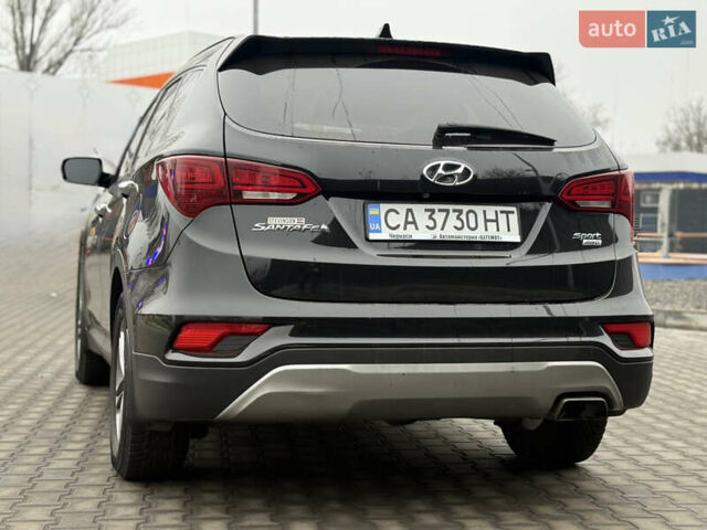 Черный Хендай Санта Фе, объемом двигателя 2.36 л и пробегом 128 тыс. км за 15700 $, фото 13 на Automoto.ua