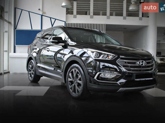 Черный Хендай Санта Фе, объемом двигателя 2.2 л и пробегом 130 тыс. км за 23500 $, фото 5 на Automoto.ua