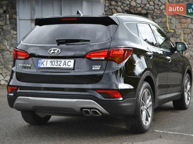 Хендай Санта Фе 2017 в Белой Церкве на Automoto.ua Черный Хендай Санта Фе, объемом двигателя 2.2 л и пробегом 122 тыс. км за 24500 $, фото 18 на Automoto.ua
