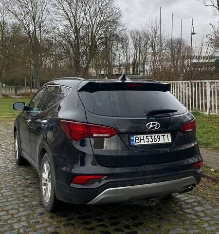 Чорний Хендай Санта Фе, об'ємом двигуна 2 л та пробігом 84 тис. км за 19446 $, фото 8 на Automoto.ua