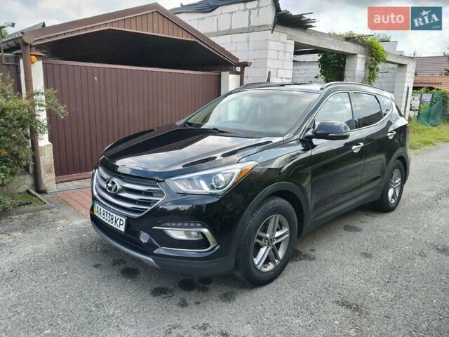 Черный Хендай Санта Фе, объемом двигателя 2.36 л и пробегом 130 тыс. км за 17500 $, фото 5 на Automoto.ua