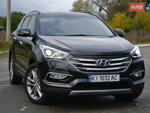 Хендай Санта Фе 2017 в Белой Церкве на Automoto.ua Черный Хендай Санта Фе, объемом двигателя 2.2 л и пробегом 122 тыс. км за 24500 $, фото 2 на Automoto.ua