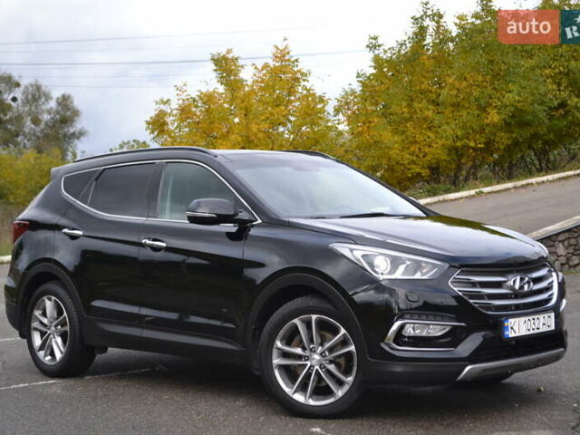 Хендай Санта Фе 2017 в Белой Церкве на Automoto.ua Черный Хендай Санта Фе, объемом двигателя 2.2 л и пробегом 122 тыс. км за 24500 $, фото 1 на Automoto.ua