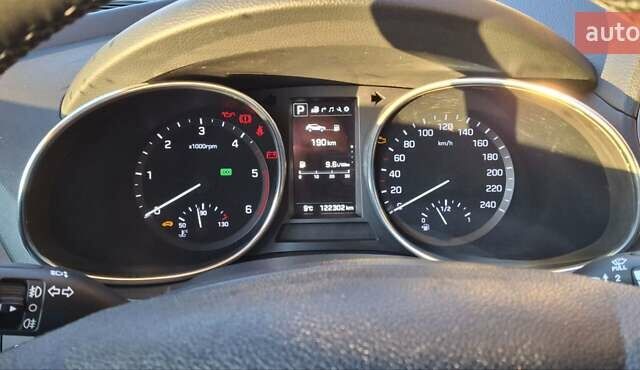 Черный Хендай Санта Фе, объемом двигателя 2.2 л и пробегом 122 тыс. км за 23500 $, фото 14 на Automoto.ua