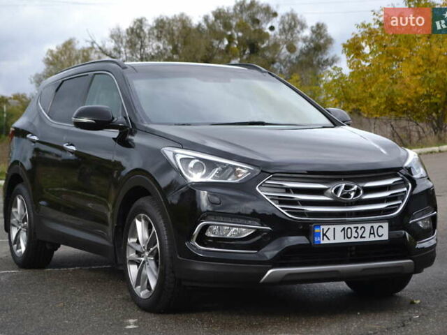 Хендай Санта Фе 2017 в Белой Церкве на Automoto.ua Черный Хендай Санта Фе, объемом двигателя 2.2 л и пробегом 122 тыс. км за 24500 $, фото 12 на Automoto.ua